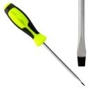 Schlitzschraubendreher 125 mm Cr-V Stahl mit magnetischer Spitze