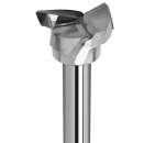 10,0 x 8 x 50 - d2=6 mm ✓ HM Planfräser, Hartmetallbestückter Fräser Z=3