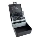 Bohrer HSS-R 41 teiliger SET DIN 338 ✓ 6-10 mm x 0,1 steigend Spiralbohrer Satz, Metallbohrer 118°