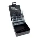 Bohrer HSS-R 50 teiliger SET DIN 338 ✓ 1-5,9 mm x 0,1 steigend Spiralbohrer Satz, Metallbohrer 118°
