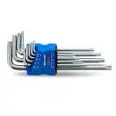 Torx Schlüsselsatz 9-teilig lang CrV Stahl META-PRO T10 - T50